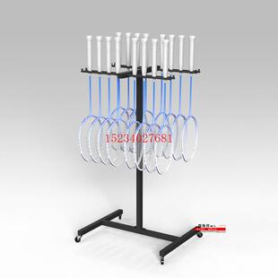 网球拍收纳架学校羽毛球拍架展示架家用儿童球拍架摆放支架整理架