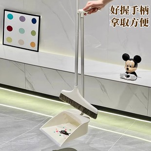 家用掃帚組合掃地笤帚不粘頭發(fā)刮水掃地板垃圾鏟神器 掃把簸箕套裝