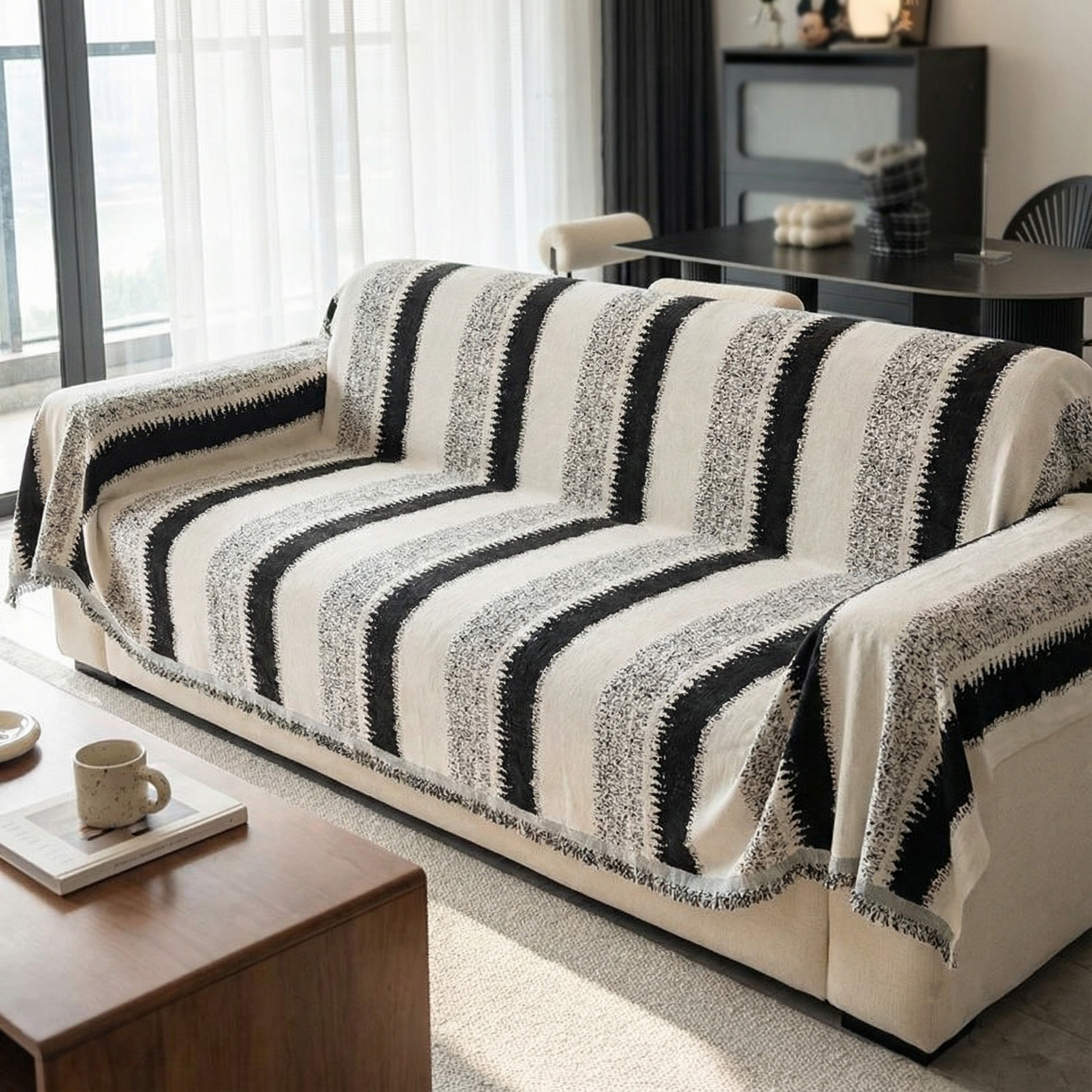 新款雪尼尔沙发盖布巾四季高级感