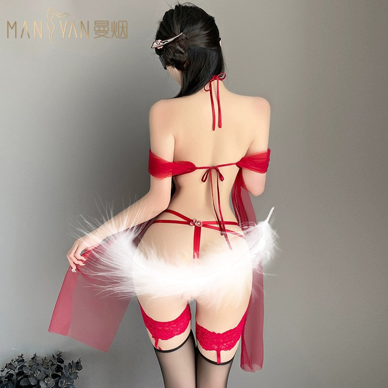 국가 동향 고대 스타일 둔황 플라잉 피닉스 소녀 코스프레 여성 유니폼 섹시한 HANFU 이국적인 댄스 공연