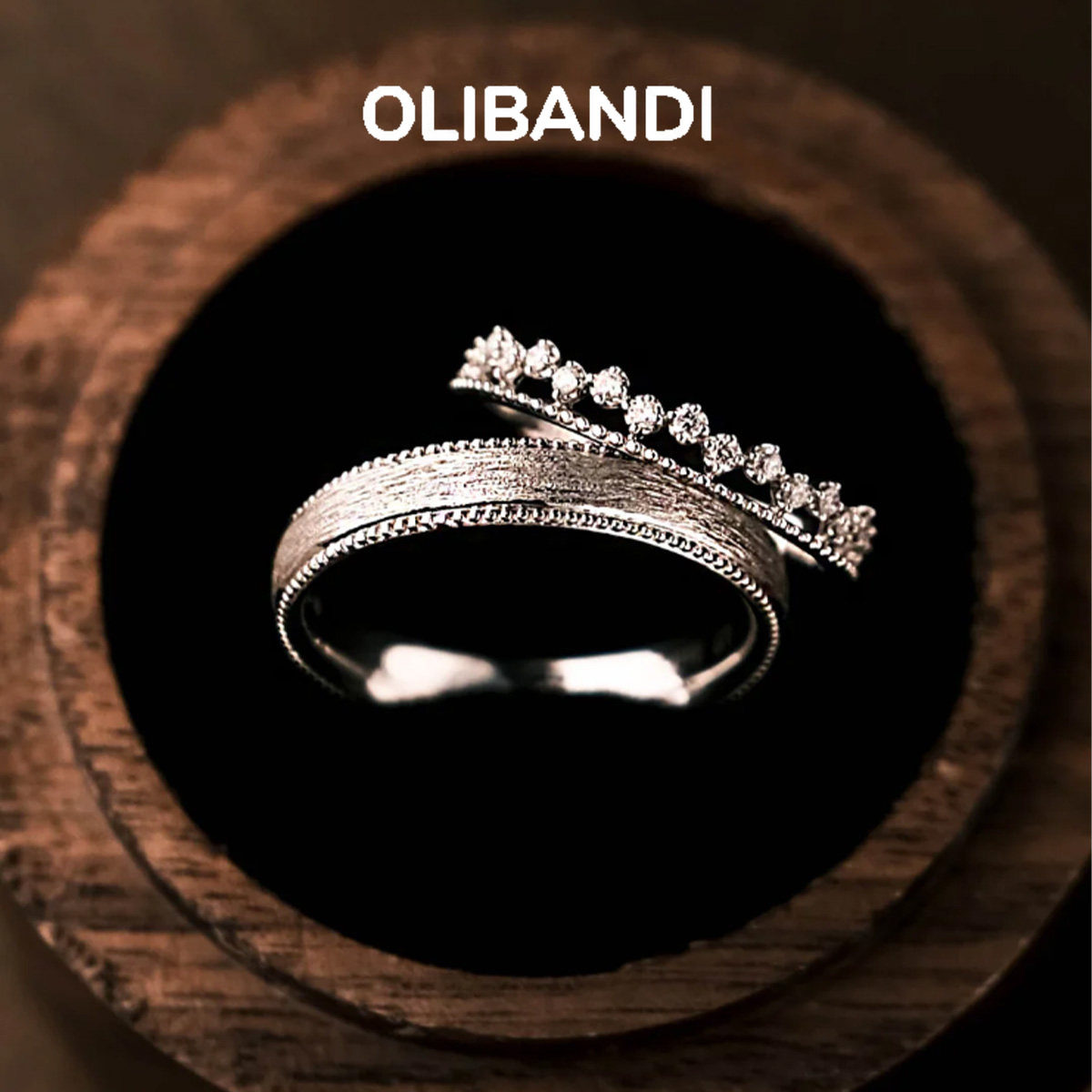 OBD原创925银培育钻石戒指简约小众设计情侣款对戒求订婚指环