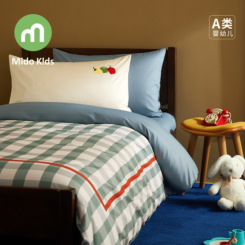 60支纯棉床品四件套床上用品贡缎三件套全棉儿童套件被套床单床笠