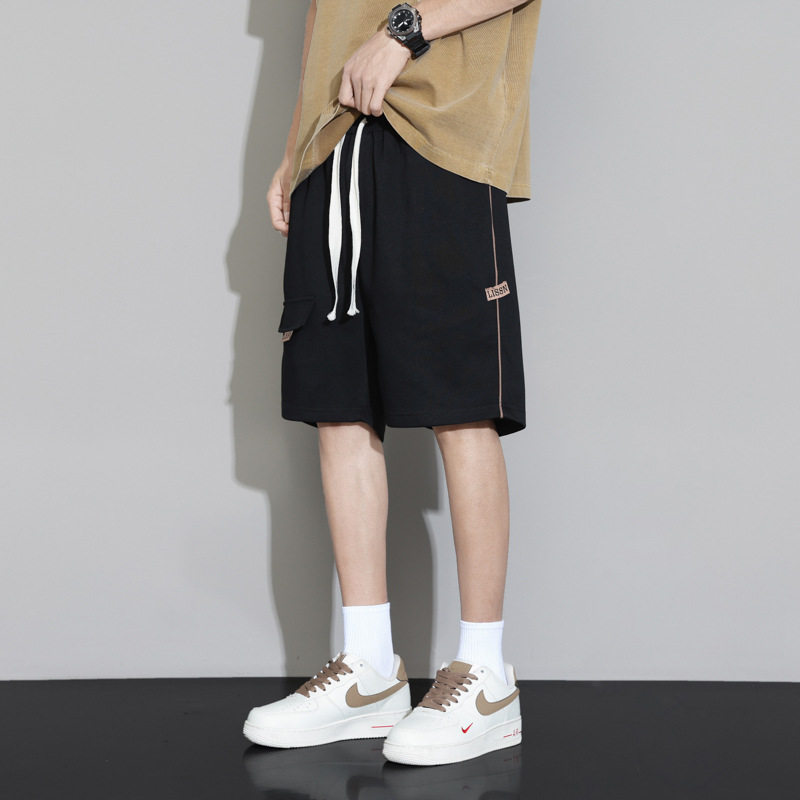 休闲短裤男潮牌夏季薄款宽松运动中裤胖子加肥加大男生直筒五分裤,男装,休闲裤,淘宝优惠券,粉丝福利购,淘宝优惠卷