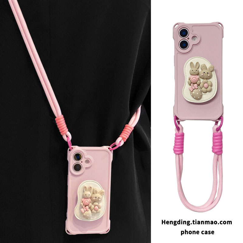 oppo硅胶时尚四角可挂