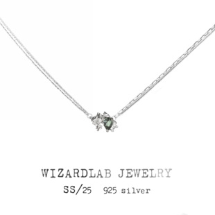 WIZARDLAB原创设计丨手工雕蜡 小众高级感 纯银「艾草」项链