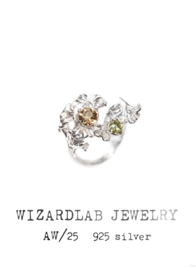 WIZARDLAB原创设计丨手工雕蜡 高级感小众纯银首饰「银杏」戒指