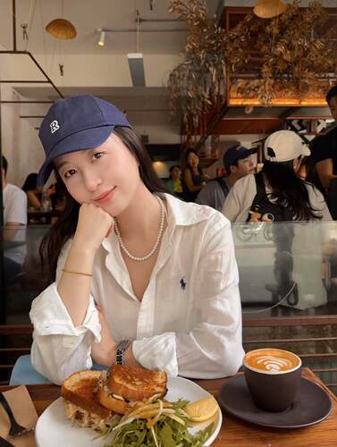 春季纯亚麻衬衫女小马POLO领白色刺绣标老钱风防晒长袖白衬衣外套