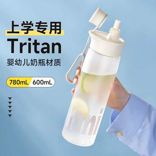 德国进口tritan儿童吸管杯耐高温