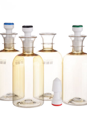 双盖溶解氧瓶一次性BOD瓶 EPA标准BOD 白色棕色溶解氧瓶 300ml 污水瓶多色瓶盖Environmental Express