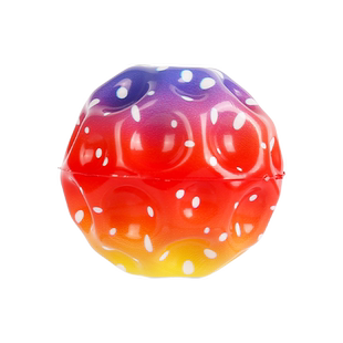 弹力球儿童玩具弹弹球发光月石球高弹力解压蹦蹦球户外运动女男孩