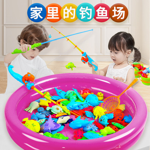 儿童益智钓鱼池
