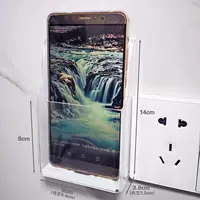 Одиночная модель мобильного телефона белой нижней части