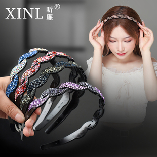 简约外出洗脸用压发头箍女卡子带齿防滑发箍发夹头窟碎发发卡头饰