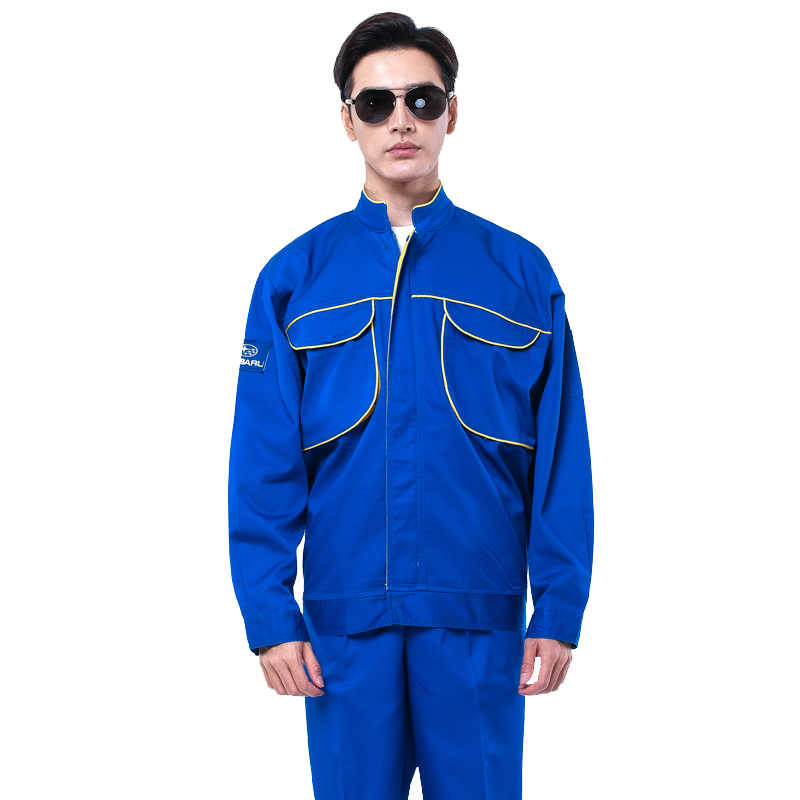 套裝售后維修車間短袖工作服定制
