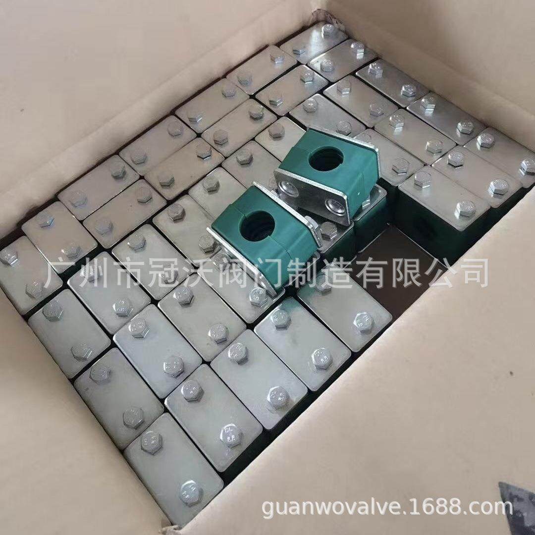 轻型卡扣管夹塑料油管船用液压管卡固定圆管支架钢管夹单电缆抱箍