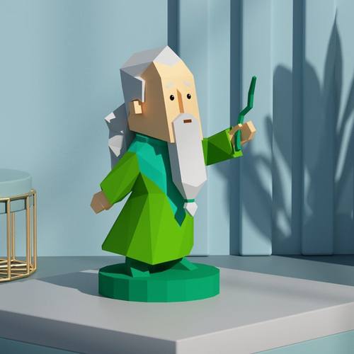 立体摆件提倡者mbti16绿老头INFJ