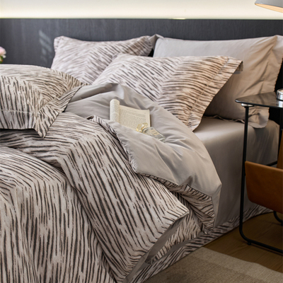 【雅痞绅士风】100%长绒棉四件套