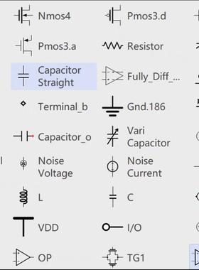 Visio电气元件库 很齐全visio绘图集成电路模具