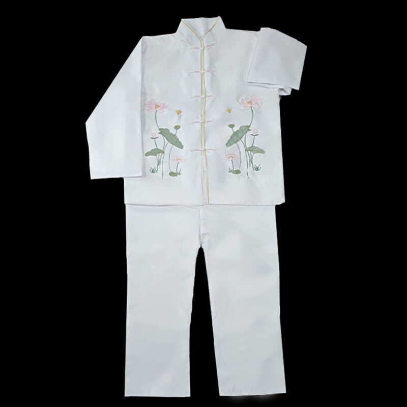 高档寿衣刺绣女用品寿衣服套装九骨灰盒
