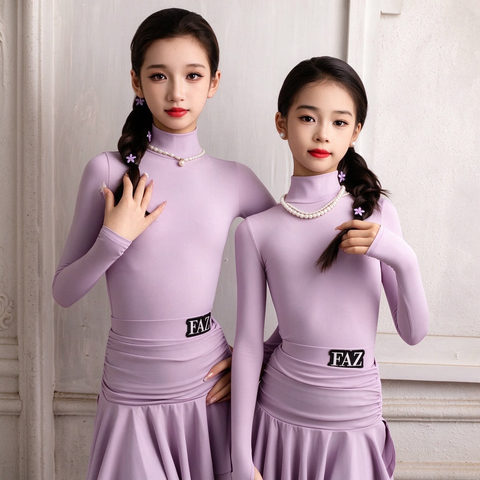 FAZ拉丁舞蹈练习表演服