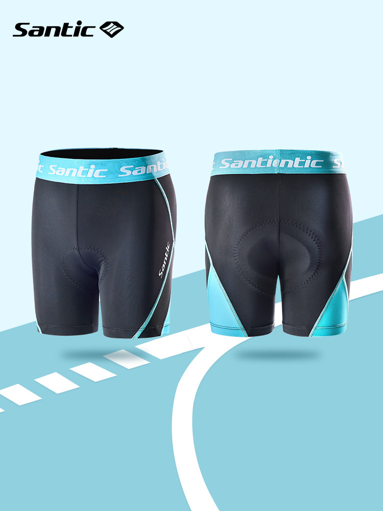 Santic森地客 2022春夏新品儿童骑行短裤平衡车专业训练短裤 乐迪