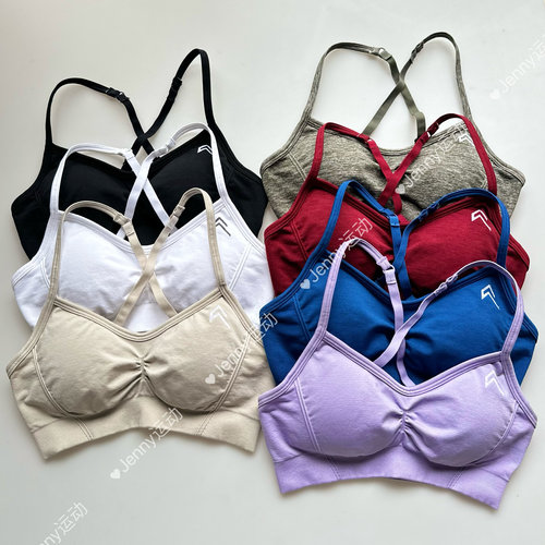 Oner active运动内衣女高强度防震跑步健身瑜伽文胸交叉大露背