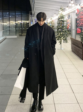英伦风中长款韩版风衣