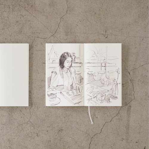 日本Midori笔记本Notebook新书B6Slim方格空白横间日程本MD手帐本