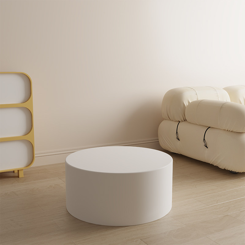 万能白色圆柱圆形增高垫高台子底座落地产品展示台摆台工艺品摆件
