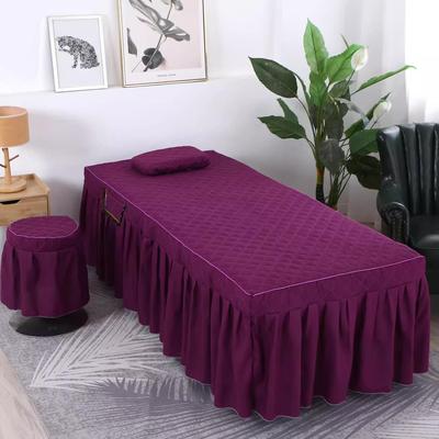 美容床罩枕套两件套美容床按摩床套单件床罩美容院理疗推拿洗头床