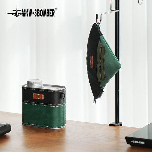 MHW-3BOMBER轰炸机咖啡豆密封罐 手冲咖啡滤纸收纳袋户外露营便携
