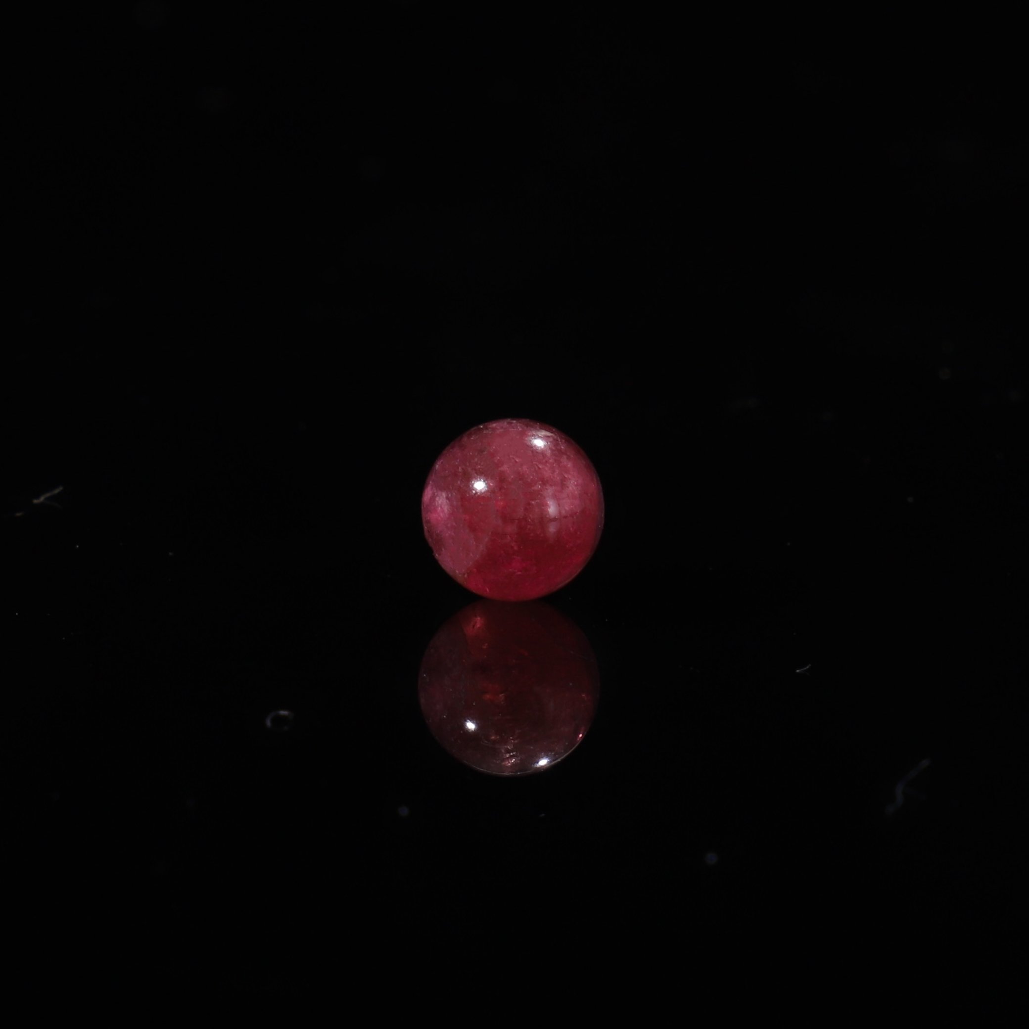 天然粉红色碧玺散珠7mm串珠