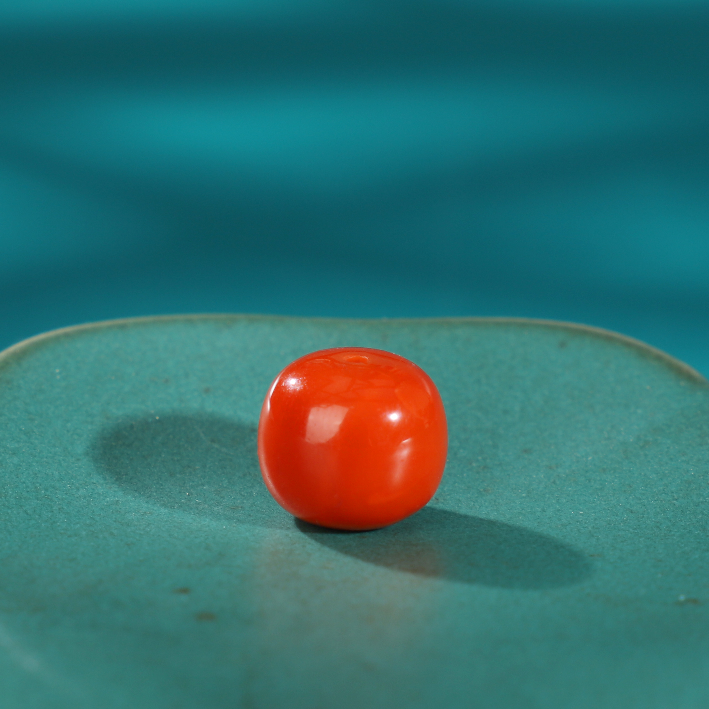 南红玛瑙天然瓦西南红老型珠单珠