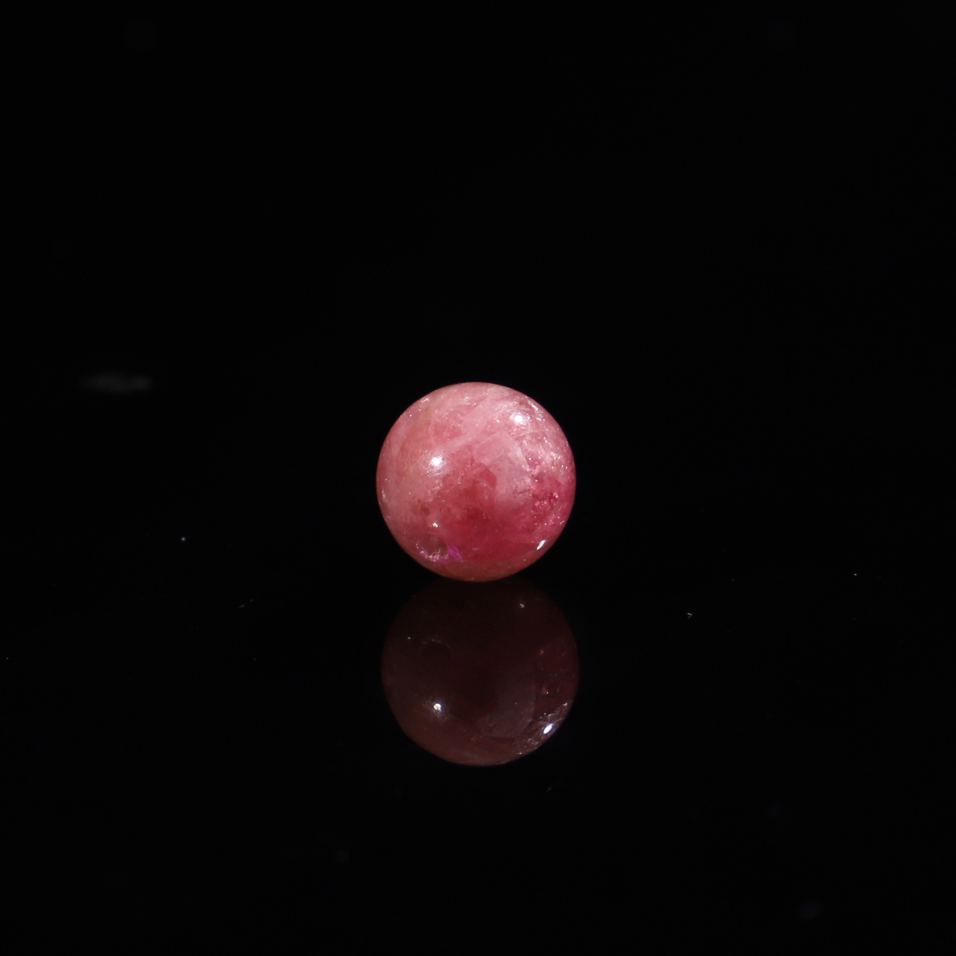 天然红色碧玺散珠子手链diy男女士手串8.2mm串珠 210号 一物一图