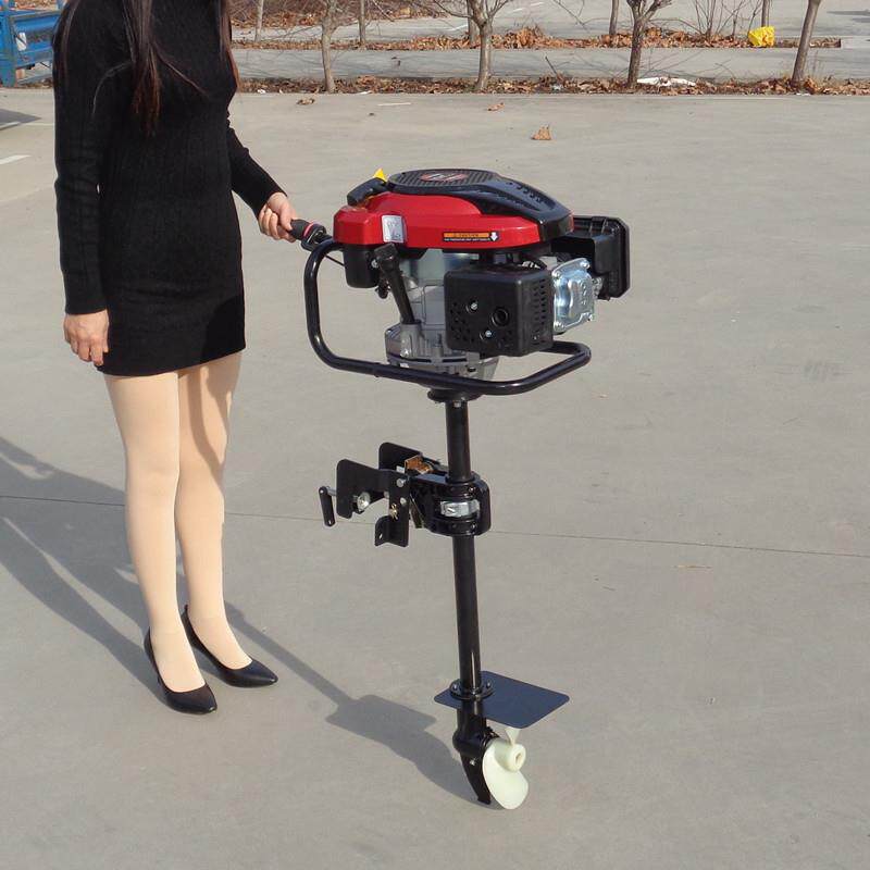 船桨机 小型塑船推车 铁船料船用皮汽油推动3.0机用船挂桨