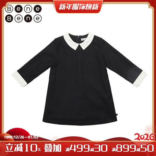 韩国连衣裙benebene长袖公主冬季