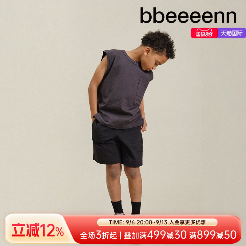 bbeeeenn科技凉感速干儿童短裤