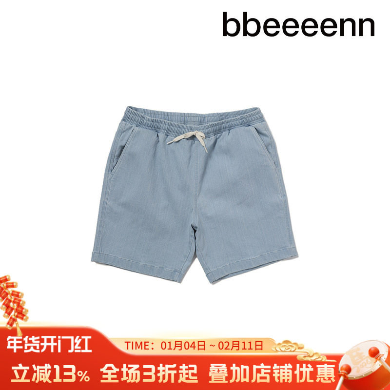 bbeeeenn韩国童装夏季新款薄牛仔裤宽松成人款-男生五分短裤,童装/婴儿装/亲子装,儿童牛仔裤,淘宝优惠券,粉丝福利购,淘宝优惠卷