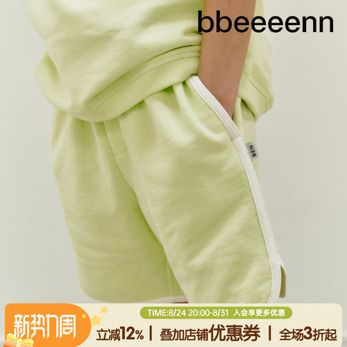 bbeeeenn短裤棉短裤休闲裤宽松