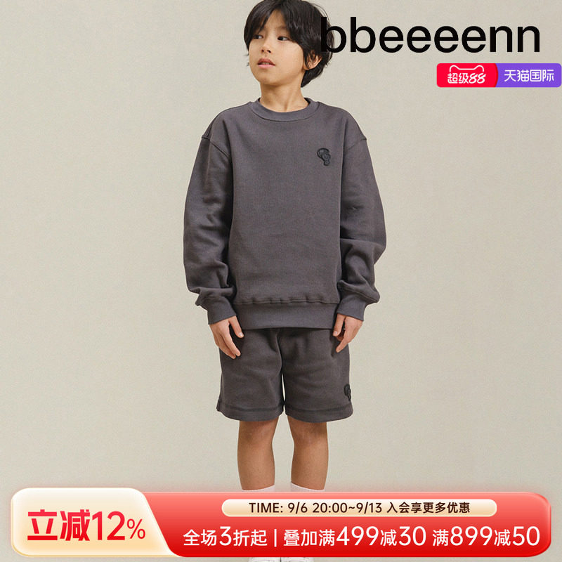bbeeeenn运动风儿童短裤图片