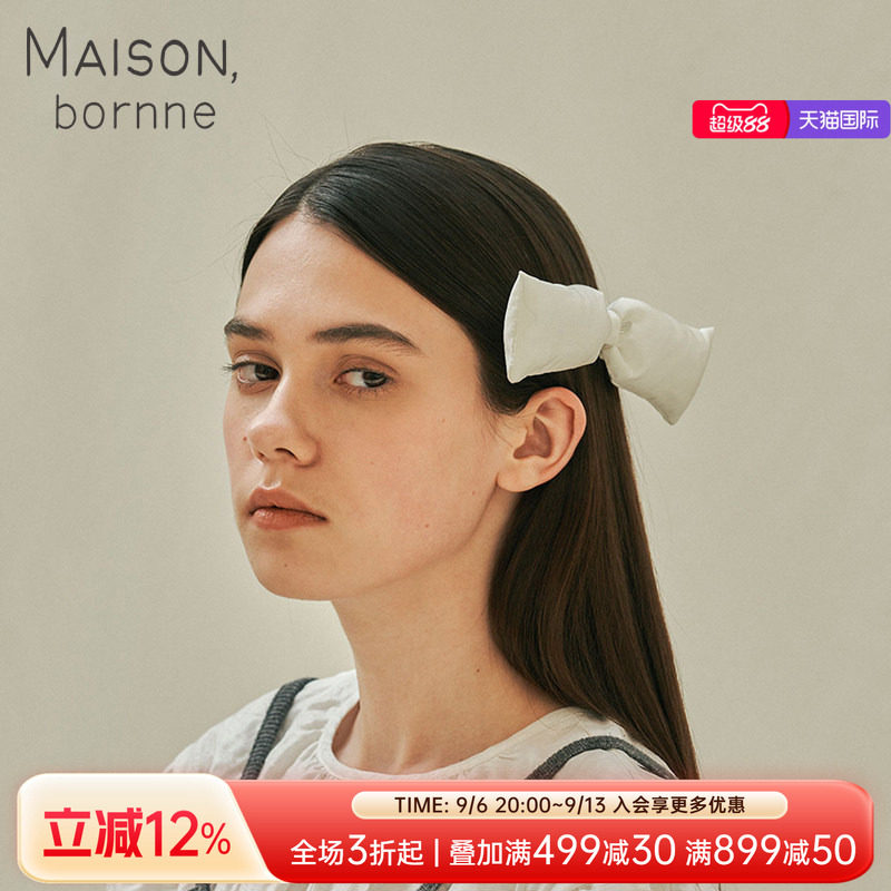 布艺蝴蝶结发夹超仙女图片