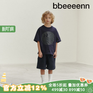 男孩女孩休闲五分裤 男女童弹力宽松牛仔短裤 童装 bbeeeenn春夏新款