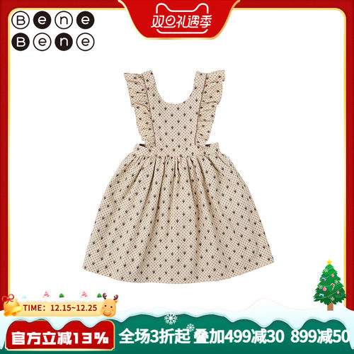 韩国连衣裙BeneBene女童23秋季