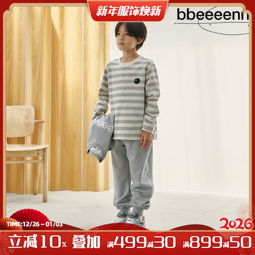 bbeeeenn长裤棉休闲裤学院风