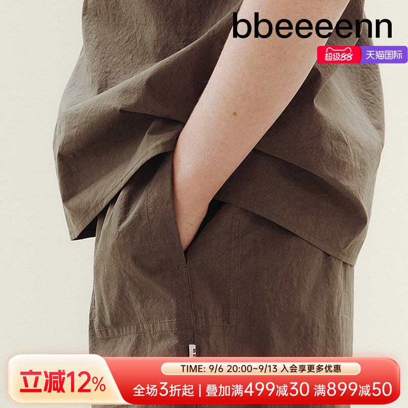 韩国纯棉五分短裤bbeeeenn图片