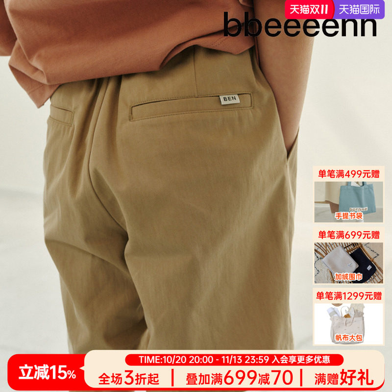 bbeeeenn短裤短裤休闲裤宽松舒适