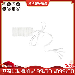 benebene布艺设计师款 发带儿童发带发箍可爱仙气百褶婴儿系带头饰