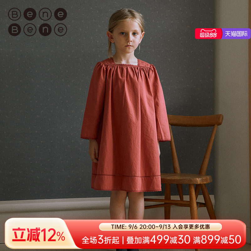 韩国长袖连衣裙BeneBene女秋季图片