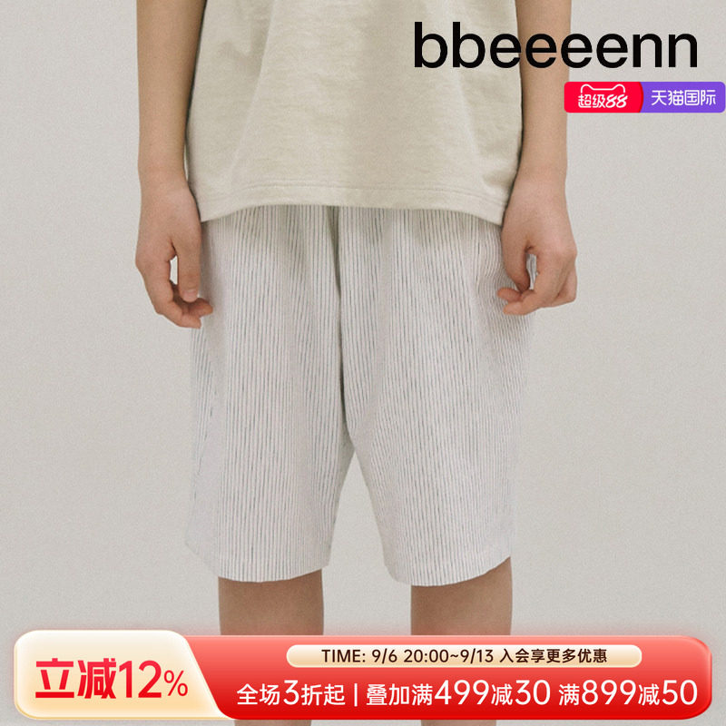 bbeeeenn短裤棉麻休闲裤图片