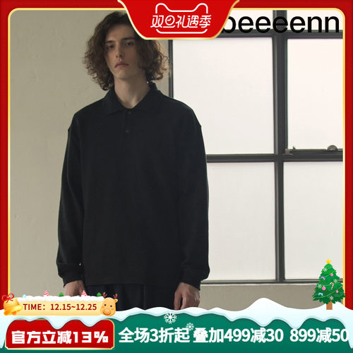 韩国长袖polo衫bbeeeenn
